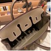 エルメスバーキン 25 Birkin  Étoupe Grey エトゥープ ゴールド金具  全手縫い
