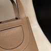 【新作】豚鼻モチーフ バスケットバッグ In the loop｜D0 ベージュドゥワイマール 柔らかなオードブラウンバッグ