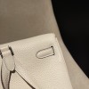 ケリー アドダ ブルショルダーバッグ 【Ado】ダブルショルダーバッグ トリヨン・クレマンス Clemence 素材 I2 / ナタ シルバークランプ 両手解放可能 若返り効果抜群