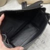 ケリー アド ダ ブルショルダーバッグ【新入荷】エルメス ケリー アド ダブルショルダーバッグ クレマンス革 89 ブラック シルバークランプ 学園風 若々しい