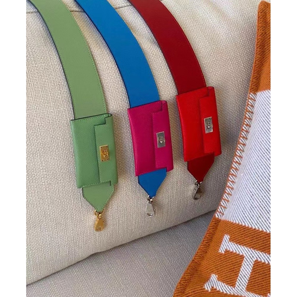 バンドリエール ショルダーストラップ ケリー・ポケット プラッシュ  Bandouliere Kelly Pocket Pluch Shoulder strap 