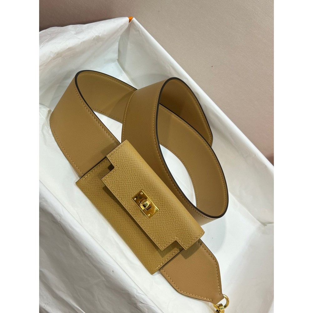 バンドリエール ショルダーストラップ ケリー・ポケット プラッシュ  Bandouliere Kelly Pocket Pluch Shoulder strap 