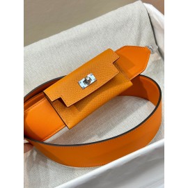 バンドリエール ショルダーストラップ ケリー・ポケット プラッシュ  Bandouliere Kelly Pocket Pluch Shoulder strap 