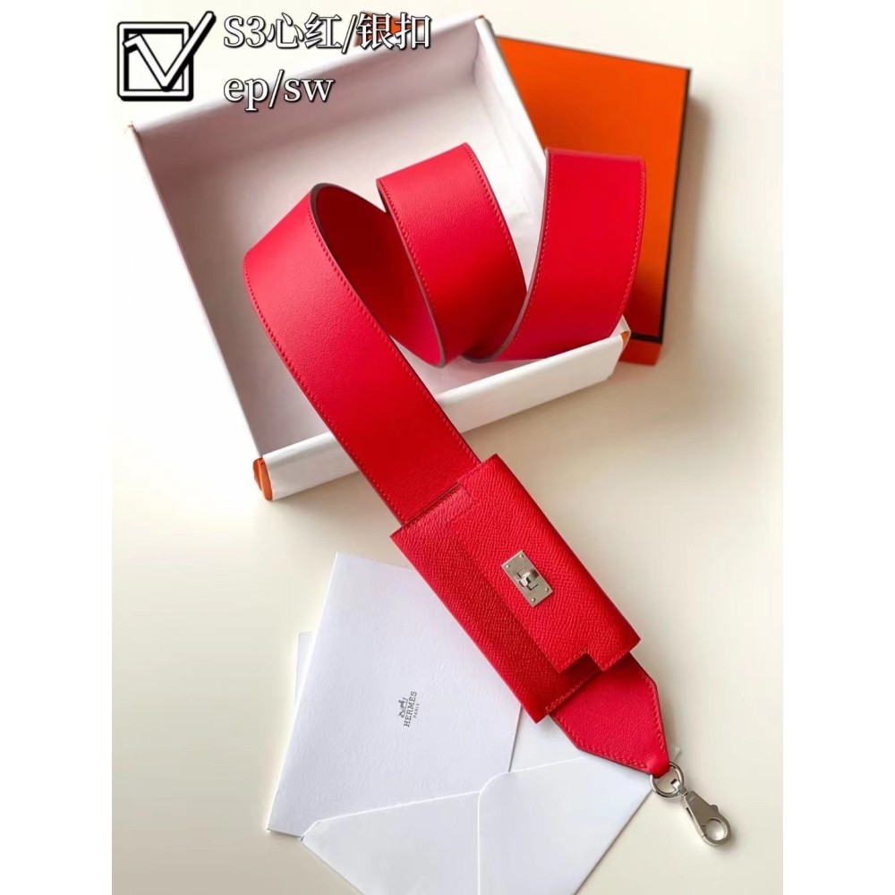 バンドリエール ショルダーストラップ ケリー・ポケット プラッシュ  Bandouliere Kelly Pocket Pluch Shoulder strap 