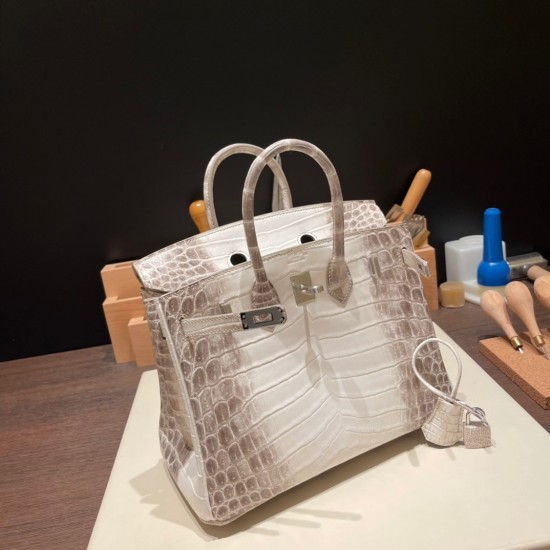 エルメスバーキン 25センチNilo 01 /Himalaya ヒマラヤゴールド金具  全手縫いbirkin25-001