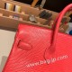 エルメスバーキン 25センチLizard リザードナチュラT5/Rose Jaipur  ローズジャイプールゴールド金具  全手縫いbirkin25-036