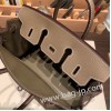 エルメスバーキン 25センチトゴ Togo エトゥープ18 /Étoupe Grey シルバー金具 全手縫いbirkin25-091