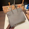 エルメスバーキン 25センチトゴ Togo エタン8F/Etain  RoseRose Gold  Hardware  全手縫いbirkin25-120