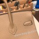 エルメスバーキン 25センチトゴ Togo ベージュ14/Beige シルバー金具 全手縫いbirkin25-151