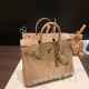 エルメスバーキン 25センチトゴ Togo ベージュ14/Beige シルバー金具 全手縫いbirkin25-151