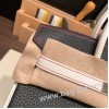 エルメスバーキン 25センチトゴ Togo ブラック X ホワイト89 /Black (Noir) & 01 /White  シルバー金具 全手縫いbirkin25-155