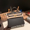エルメスバーキン 25センチトゴ Togo エベーヌ46/Ebeneゴールド金具  全手縫いbirkin25-162