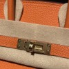 【バーキン 25cm トゴ】93 オレンジ ×K5 トスカ ゴールド金具 熱帯夜のようなカラーパーフェクトマッチ 