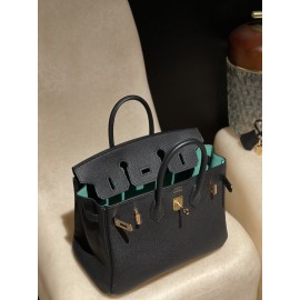 【新入荷】エルメス バーキン 25 トゴ革 89 ブラック ヴェール ゴールド金具｜永遠の定番 ヴィンテージ風の大人のハンドバッグ 