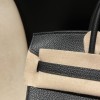 【新入荷】エルメス バーキン 25 トゴ革 89 ブラック ヴェール ゴールド金具｜永遠の定番 ヴィンテージ風の大人のハンドバッグ 