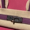 【全新入荷】エルメス バーキン 25 トゴ革 5J フューシャピンク ×P9 アネモネ シルバー金具｜大胆なピンクトーンマッチング エディトリアル的な存在感 