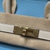 【全新入荷】エルメス バーキン 25 トゴ革 P3 ブルーノール ×10 クレ ゴールド金具｜深いネイビーと柔らかなベージュのエレガントコンビ ゴールドの輝きで昇華 