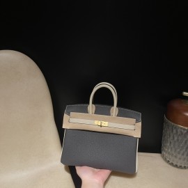 【全新入荷】エルメス バーキン 25 トゴ革 88 グラファイト ×10 クレ ゴールド金具｜濃密なグレーと柔らかなベージュのコントラスト ゴールドの輝きで洗練されたデザイン 