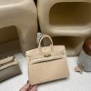 S2 Trench  トレンチ ゴールド金具 エルメスバーキンオーストリッチ 25センチ 高級カスタムメイド Birkin 25cm 南アフリカ KK オーストリッチ  