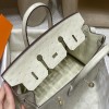エルメスバーキンオーストリッチ 25センチ 注文生産出荷 25 birkin  南アフリカ KK オーストリッチ3C  /Parchemin  パルシュマン ゴールド金具