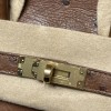 6C/Cuivre   キュイーブル ゴールド金具 エルメスバーキンオーストリッチ 25センチ 高級 カスタムメイド 25 birkin 南アフリカ KK オーストリッチ 