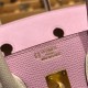 エルメスバーキン 25 外縫い  モーヴシルベストルx クレ&9 Mauve Sylvestre 10 Craie 全手縫いbirkin25-w001