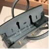 エルメスバーキン 25 外縫い ヴェールアマンド63 Vert Amande  全手縫いbirkin25-w020