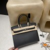 【若々しいシャープデザイン】Hermès 30 Birkin Sellier 外縫いEpsom 89 / ブラック  シルバー金具 全手縫い ヴォーエプソン Epsom
