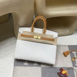 【激レアコンボ】Hermès Birkin Sellier 外縫いEpsom 01 / ホワイト ×37 / ゴールド サイドカラー マットゴールド金具 ヴォーエプソン Epsom