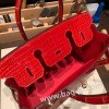 エルメスバーキン 30センチポロサスマットporous Crocodile ブレイズ95 /Braiseゴールド金具 birkin30-003 全手縫い