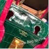 エルメスバーキン 30センチポロサスマットporous Crocodile ローズキャンディ8T /Rose Candyゴールド金具 birkin30-004 全手縫い