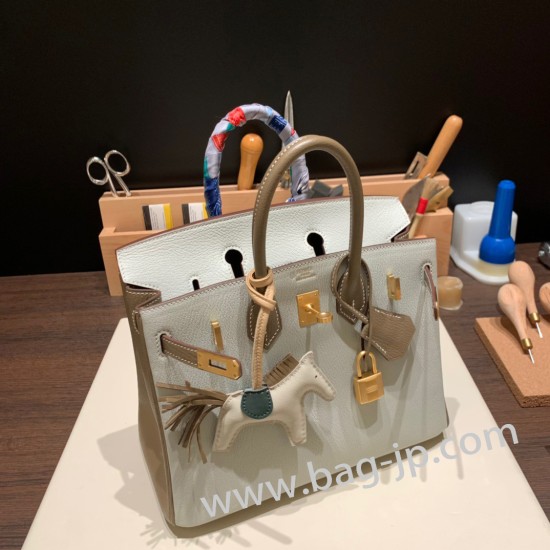 エルメスバーキン 30センチtouch  Gold Silver birkin30-012 全手縫い