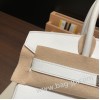 エルメスバーキン 30センチヴォーエプソン Epsom 01/White (Blanc) ホワイトゴールド金具 birkin30-025 全手縫い