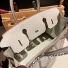 エルメスバーキン 30センチトゴ Togo 80/Pearl Greyパールグレーシルバー金具 birkin30-027 全手縫い
