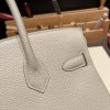 バーキン 30 トゴ 80 パールグレー 繊細パールグレー シルバー金具