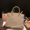 エルメスバーキン 30センチトゴ Togo 18/Étoupe Grey エトゥープシルバー金具 birkin30-044 全手縫い