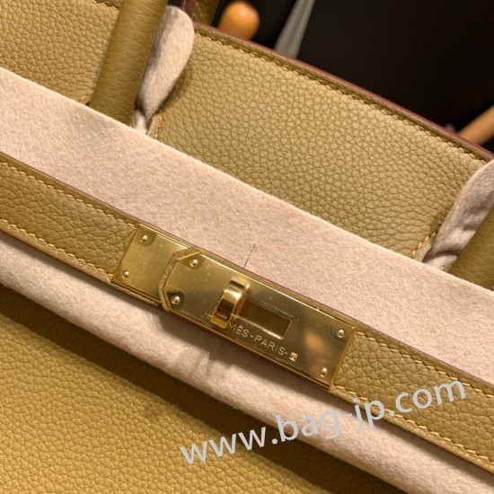 エルメスバーキン 30センチトゴ Togo U8/Bronze Dore ブロンズドレゴールド金具 birkin30-050 全手縫い