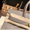 エルメスバーキン 30センチトゴ Togo M8/Gris Asphalt  グリアスファルトゴールド金具 birkin30-053 全手縫い