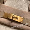 エルメスバーキン 30センチトゴ Togo 10/Craieクレ x Trench  トレンチゴールド金具 birkin30-058 全手縫い