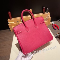 エルメスバーキン 30センチトゴ Togo B5/Rubyルビーシルバー金具 birkin30-066 全手縫い