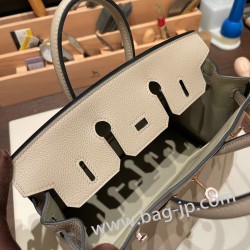 エルメスバーキン 30センチトゴ Togo Q1/Sauge セージゴールド金具 birkin30-072 全手縫い