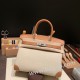 エルメスバーキン 30センチstock スイフト swift & Canvas 37/Gold ゴールドゴールド金具 birkin30-090 全手縫い