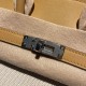 エルメスバーキン 30センチstock スイフト swift & Canvasstock Swift & Canvas 0M/Chaiシルバー金具 birkin30-092 全手縫い