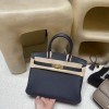 【オーダー出荷】Birkin Togo 30cm 2Z ミッドナイトブルー ゴールド｜高身長・小柄女性に輝く力強いバーキン 