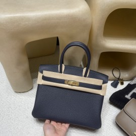 【オーダー出荷】Birkin Togo 30cm 2Z ミッドナイトブルー ゴールド｜高身長・小柄女性に輝く力強いバーキン 