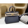 【オーダー出荷】Birkin Togo 30cm 2Z ミッドナイトブルー ゴールド｜高身長・小柄女性に輝く力強いバーキン 