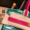 バーキン 30 ポロサスマット 67 ヴェールフォンセ 8T ローズキャンディ 緑 × ピンク ゴールド金具