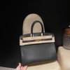 レザー 89/Black×3Q/Rose Sakura ゴールドフィッティング｜個性的なカラーコンビ オーダーメイド 【注文生産】バーキン 35 Togo 