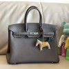 バーキン 40 Birkin40cm 8F/Etain エタン birkin40cm トゴ togo シルバー金具 全手縫い