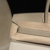 エルメス バーキン35 トゴレザー＆キャンバス トゥルティエールグレー ゴールドハードウェア